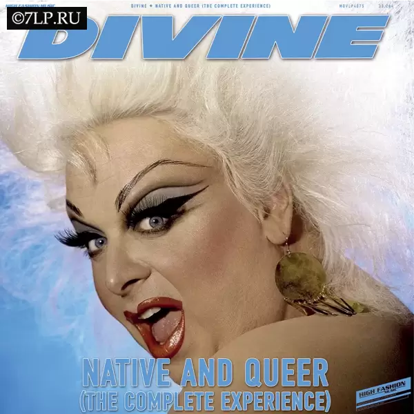Divine - Native And Queer: The Complete Experience на синем виниле