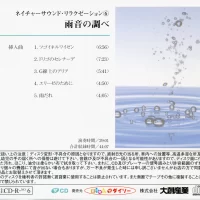 Daiso - Investigation of the sound of rain 6 Nature Sounds Relaxation CD-R-6 0