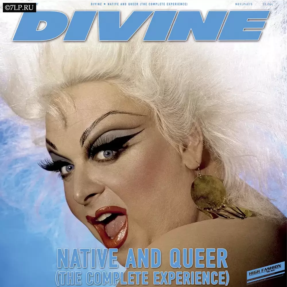 Divine - Native And Queer: The Complete Experience на синем виниле Divine - Native And Queer: The Complete Experience на синем виниле