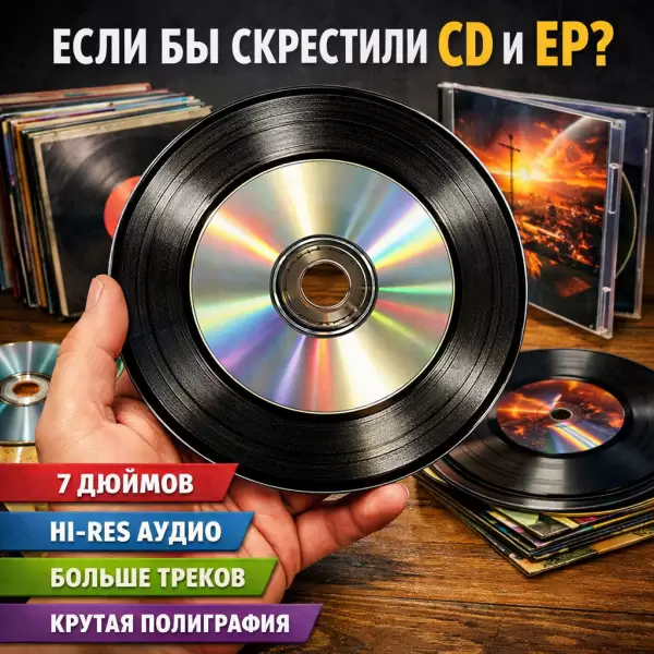 Если бы скрестили CD и EP: идеальный аудиоформат
