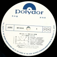 Harumi Ibe, Kaoru Akimoto, Kanji Harada - Best song hit 28. Running on love (2LP) 1976 MR-8241-2 promo 4